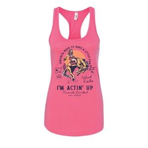 Actin' Up Ladies Tank